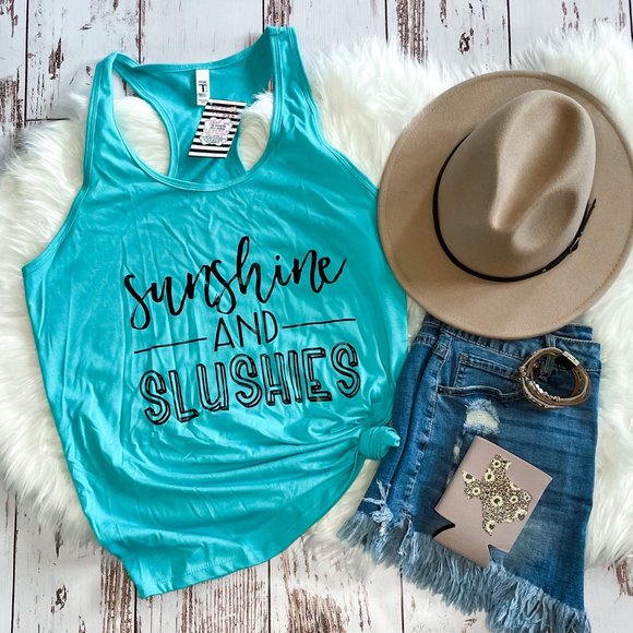 ladies summer tank | Sunshine and Slushies - Picture 1 of 2
